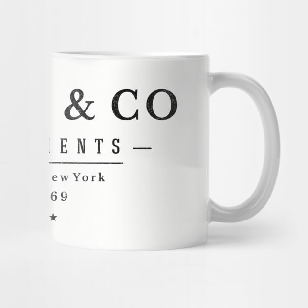 Gekko & Co - Investments - modern vintage logo by BodinStreet